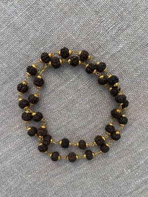 Brown Rudraksha Kanthi Mala, 9 mm