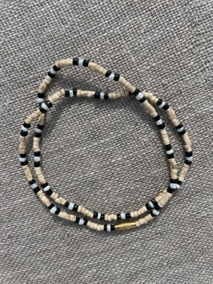 Black Tulsi Kanthi Mala, 21 cm