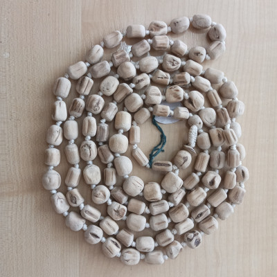 Tulsi Japa Mala, 108 Beads, 115 cm, 13 mm