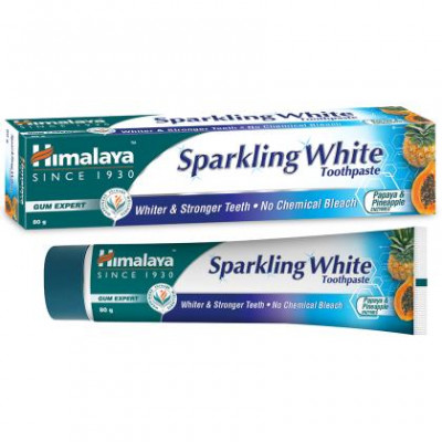 SPARKLING WHITE Toothpaste Himalaya 