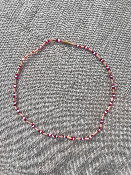 Pink Tulsi Kanthi Mala