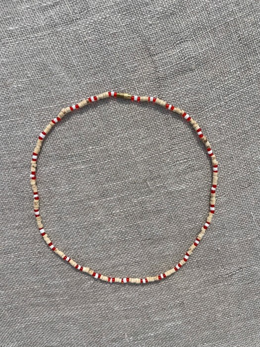 Red Tulsi Kanthi Mala