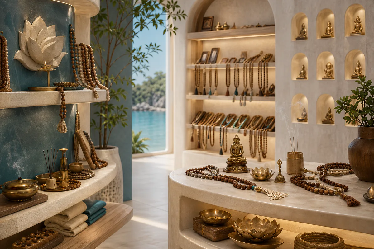 The light-filled Narayana Shop space